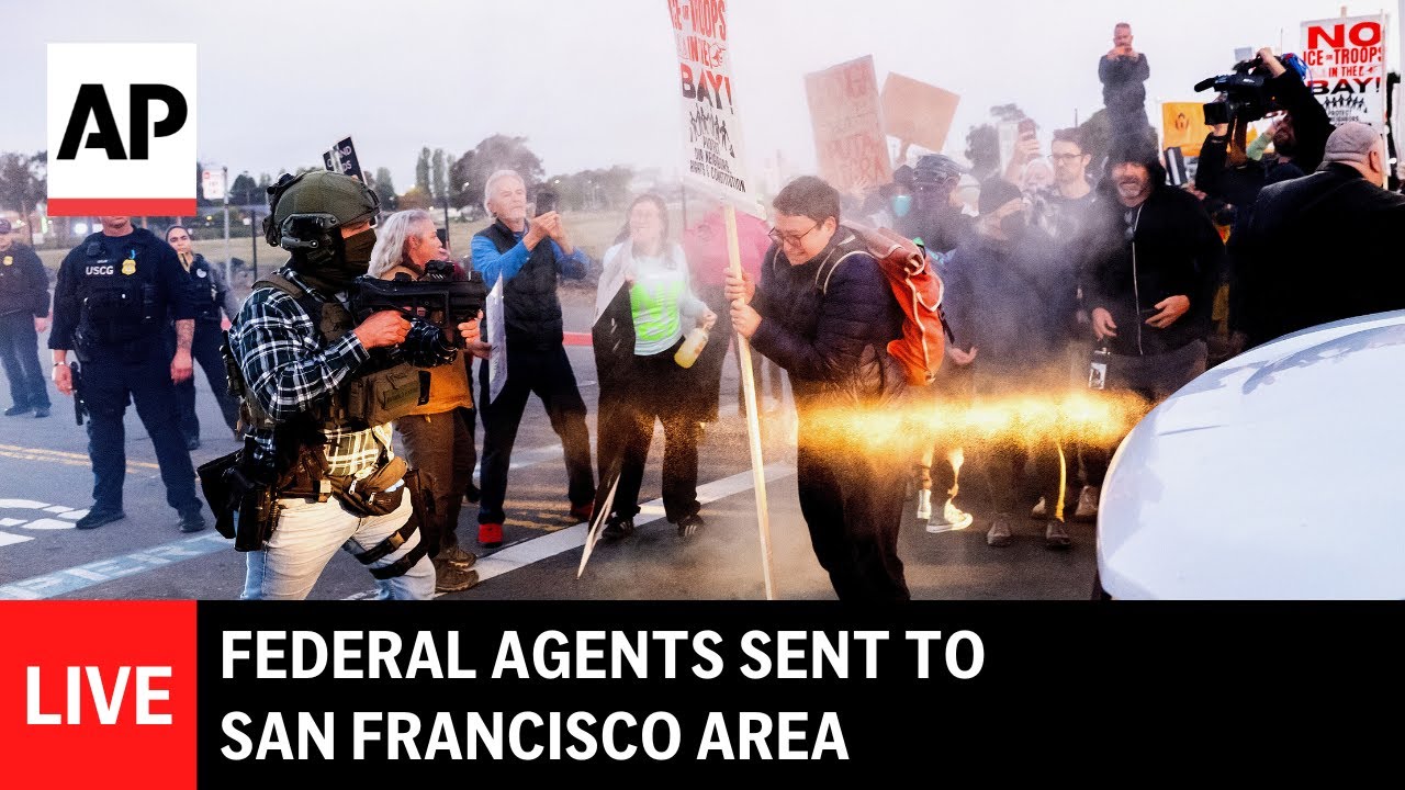 LIVE: Federal agents sent to San Francisco area