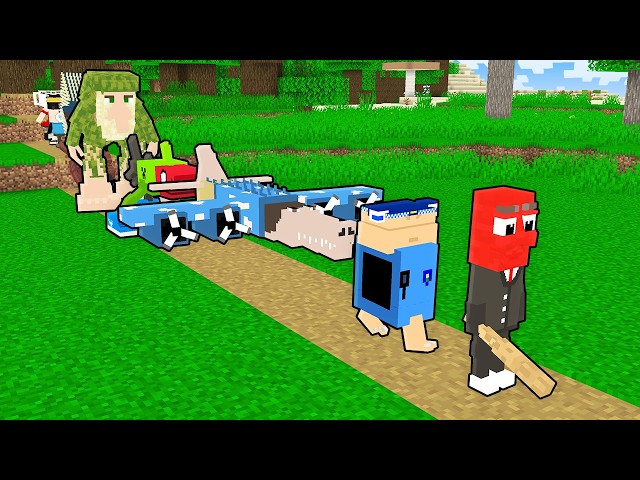 Arkadaşlarımı İtalyan Brainrot'a Dönüştürdüm - Minecraft