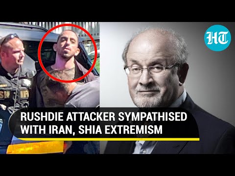 Watch: Attacker who stabbed Salman Rushdie multiple times identified Watch: Attacker who stabbed Salman Rushdie multiple times identified