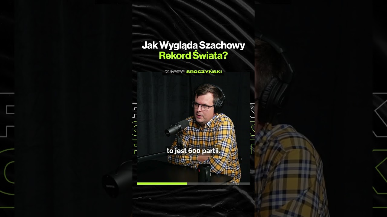 Jak Wygląda Szachowy Rekord Świata – ft. Maciej Sroczyński @szachmistrzeu