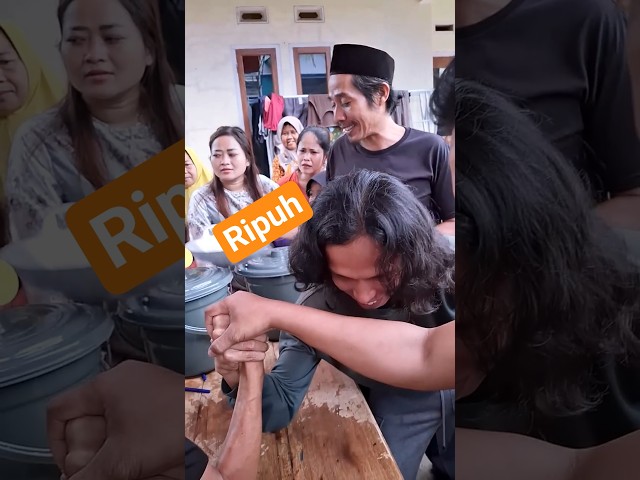 ayah ikut lomba panco seru banget