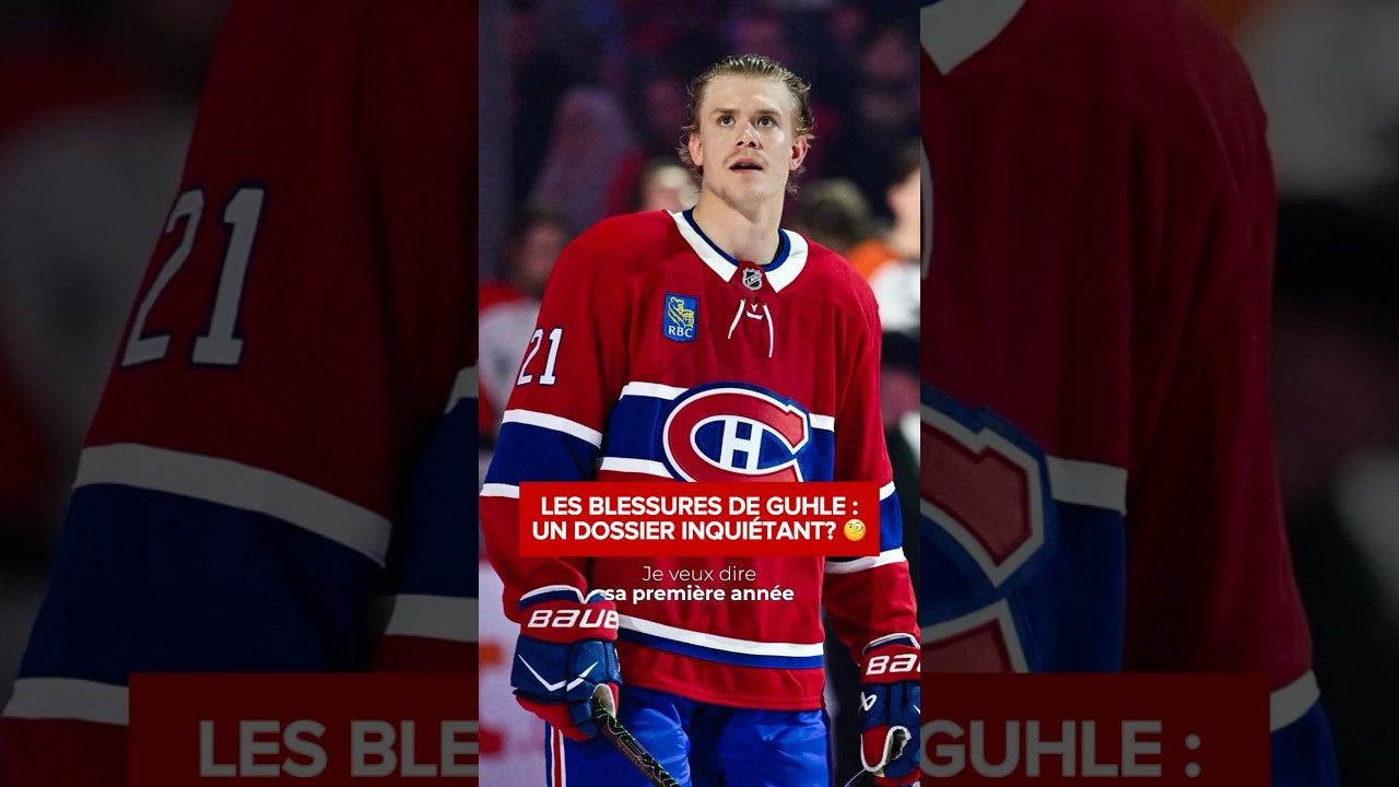 Croyez-vous que Kaiden Guhle reviendra au sommet de sa forme? 🧐 #GoHabsGo #NHL