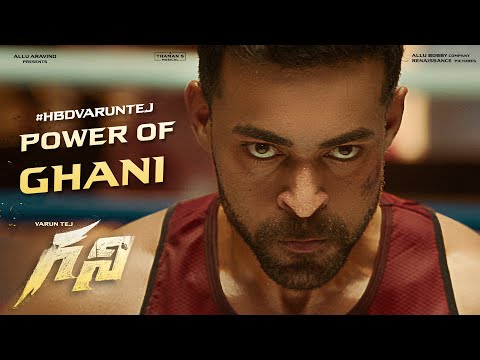 Birthday special: First glimpse from Varun Tej's Ghani is out Birthday special: First glimpse from Varun Tej's Ghani is out