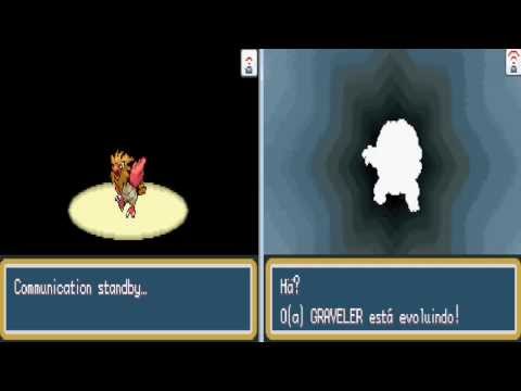 gold gba pokemon tutorial Golem Geodude / Gold Graveler  Pokémon / Evolução  (GBA) Shiny