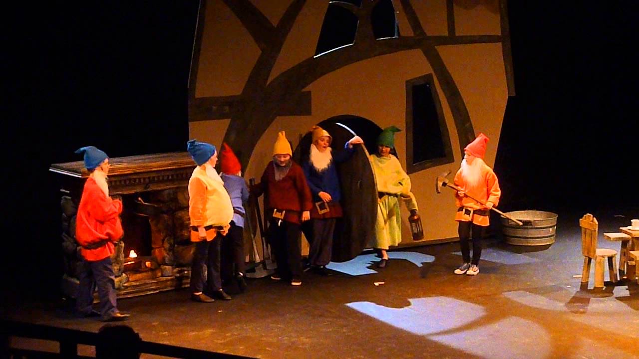 Heigh Ho! Scene From A Youth Theatre Production Of Snow White And The ...