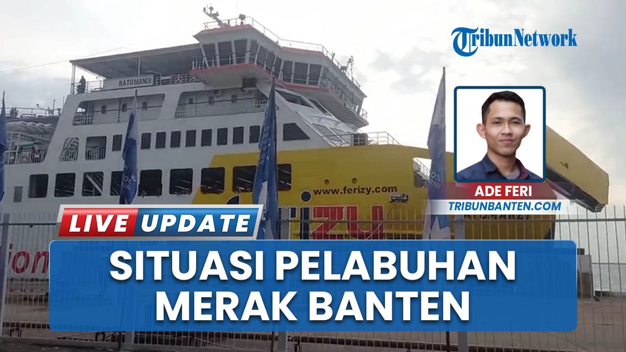 Pelabuhan Merak Banten Terpantau Masih Sepi saat H-4 Lebaran, 74 Persen Kendaraan Belum Menyeberang