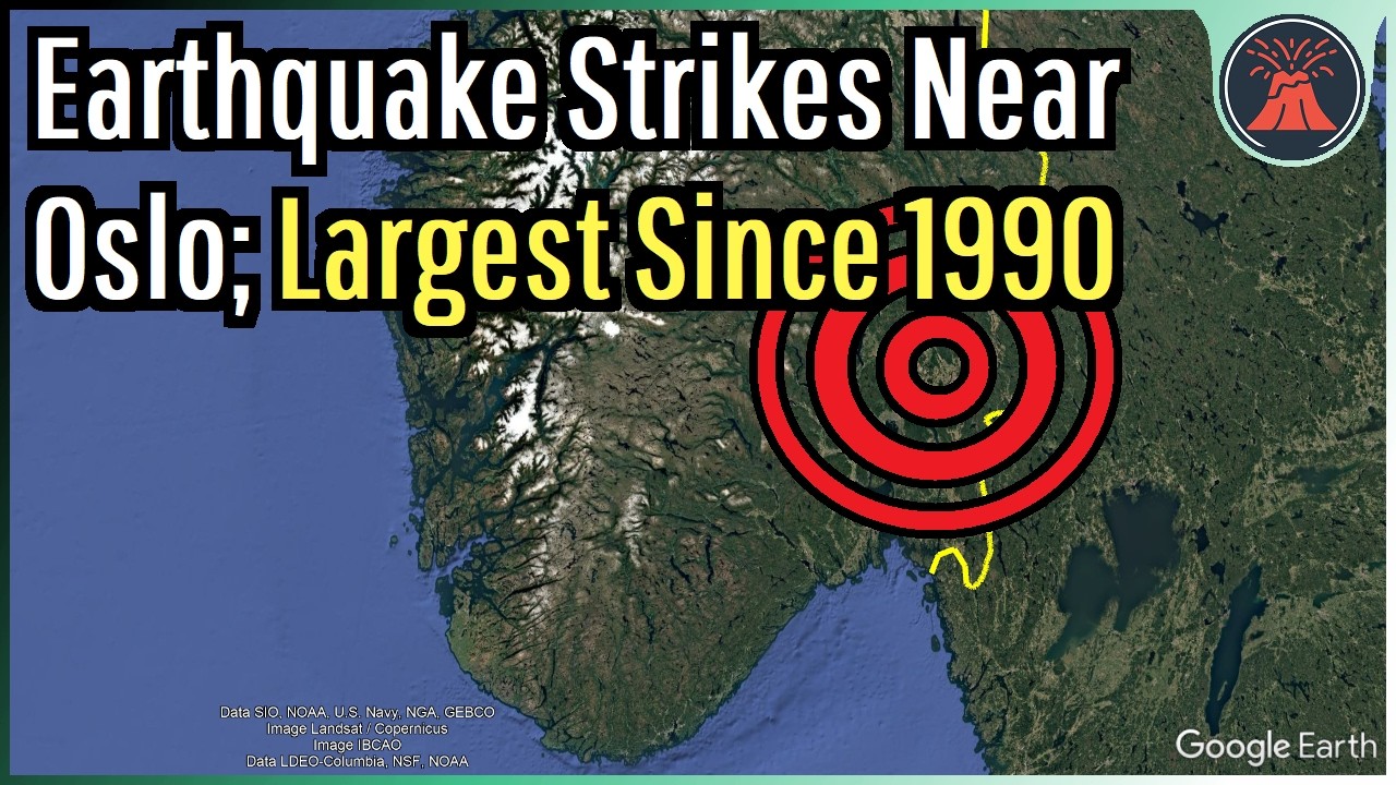 Earthquake Strikes Near Oslo; 200+ Million Year Old Rift to Blame