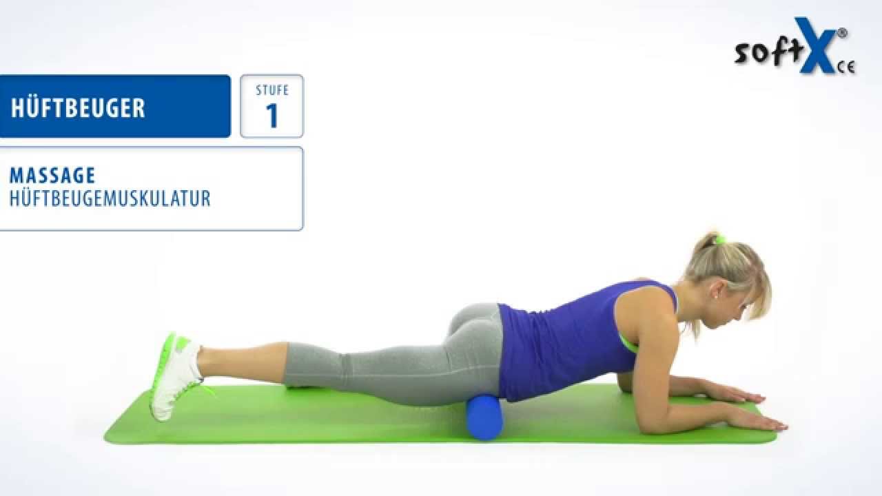 softX® Faszien-Training_Massage - Hüftbeuger - YouTube