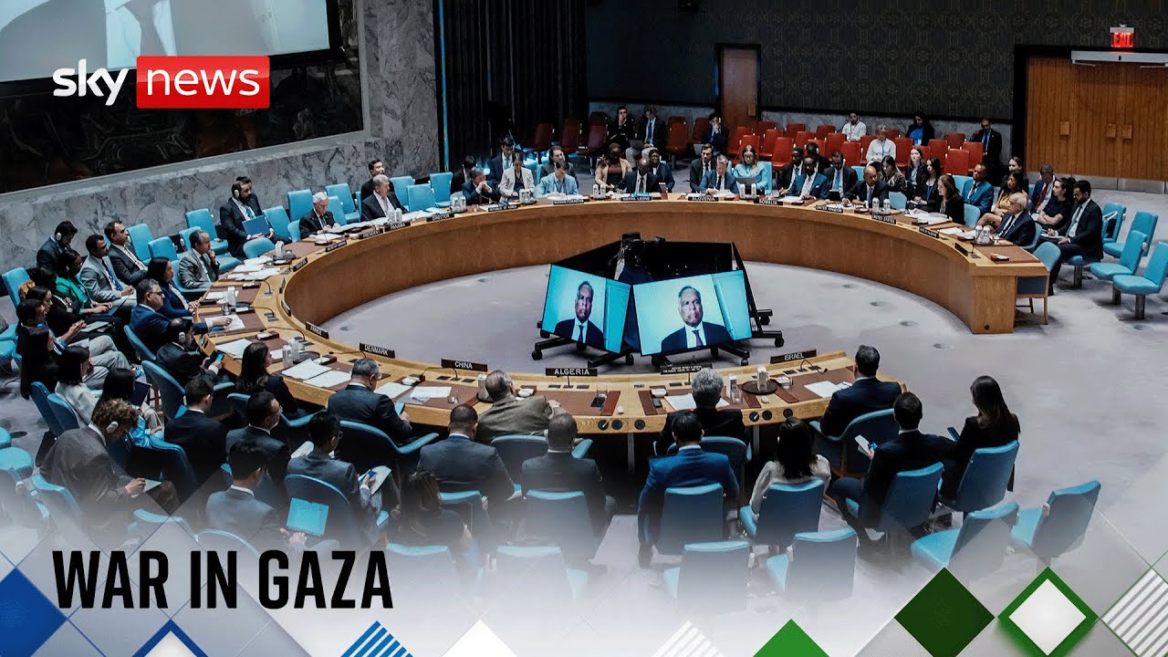 United Nations Security Council meeting on situation in Middle East