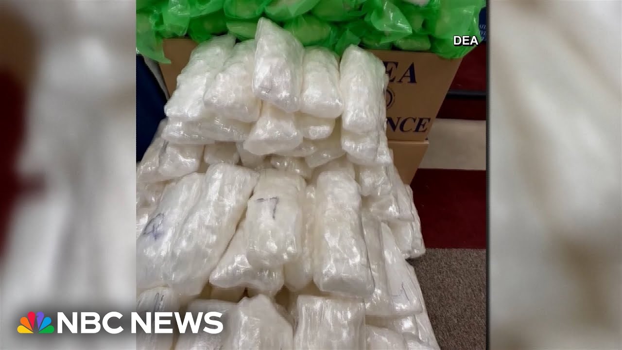 'Largest meth seizure': DEA seizes over one ton of meth hidden in a celery shipment