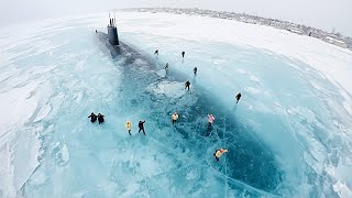 Подводная лодка обнаружила странные формы под Антарктидой, а затем исчезла