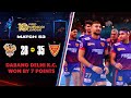 Delhi Held Nerves to Fetch an Important Win Against Gujarat | PKL 10 Highlights Match #53