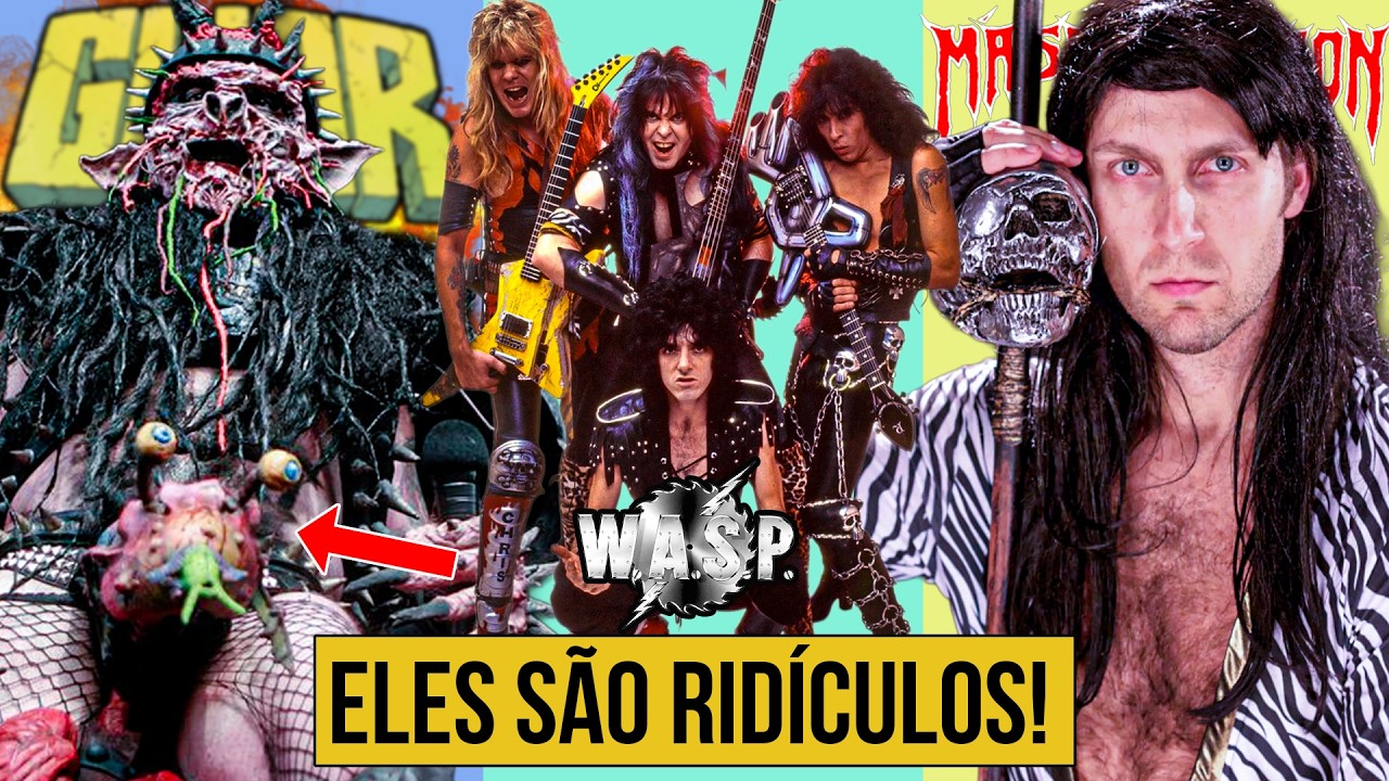 AS PIORES E MAIS RIDÍCULAS BANDAS DO ROCK - Tem umas que dão ânsia de vômito!