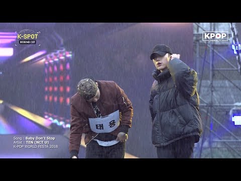 《NCT U》 TEN - Baby Don't Stop (Rehearsal @ K-POP World Festa 2018)