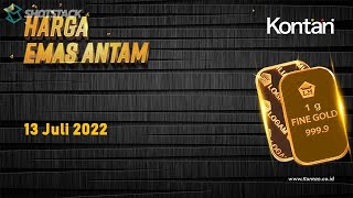 HARGA EMAS ANTAM HARI INI 13 JULI 2022: TURUN Rp 2.000 PER GRAM