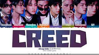 Stray Kids 'CREED' Lyrics (스트레이 키즈 CREED 가사) [Color Coded Han_Rom_Eng] | ShadowByYoongi