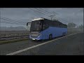 Scania Touring Bus 2020 HD Dirty and Blue skin mods 1.37.x