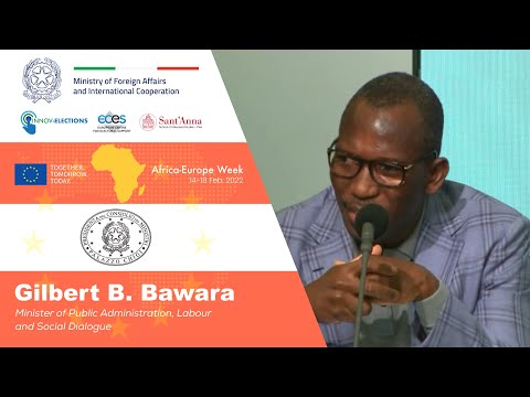 Intervention of Gilberte Bawara: Minister of Public Administration, Labour and Social Dialogue, Togo