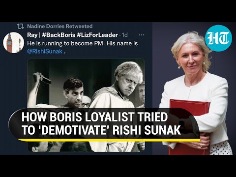 ‘Disgrace!’ Boris loyalist shares edited image of Rishi Sunak wielding knife, gets criticised