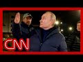 Putin makes surprise visit to key city in Ukraine devastated by Russia