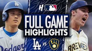 Los Angeles Dodgers vs Milwaukee Brewers - FULL GAME HIGHLIGHTS | July 8, 2025 MLB Season
