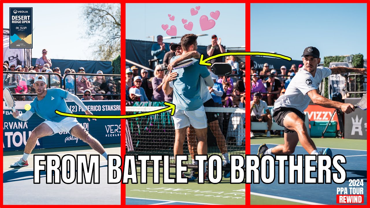 From BATTLE to BROTHERS❗️❤️ Federico Staksrud faces Jaume Martinez Vich in this 2024 PPA Rewind❗️🔥🏆