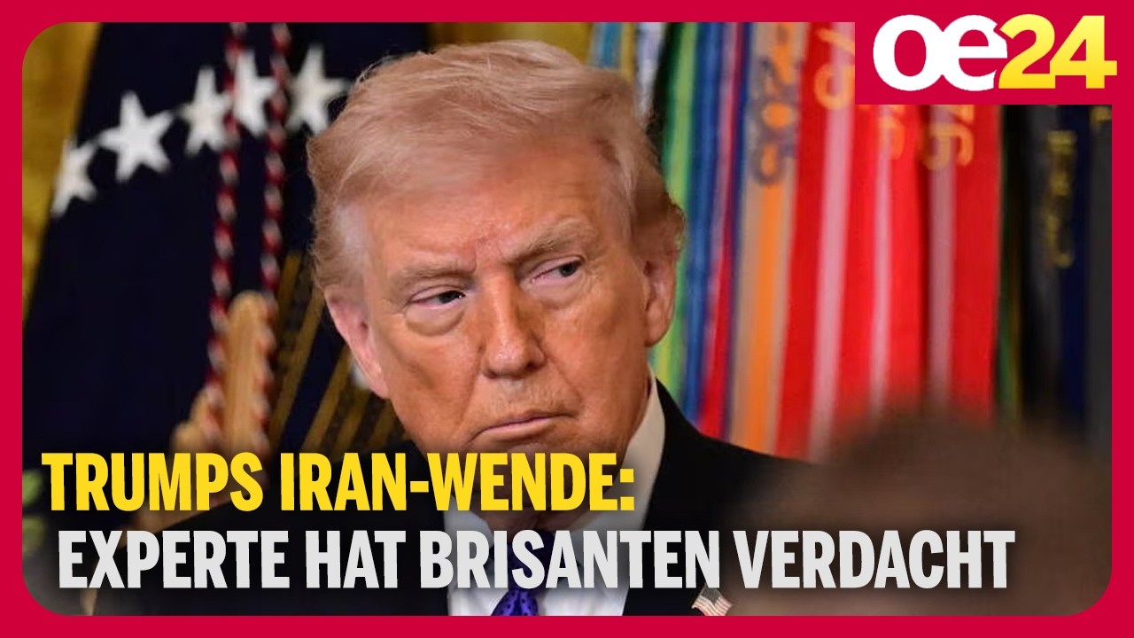Trumps Iran-Wende: Experte hat brisanten Verdacht