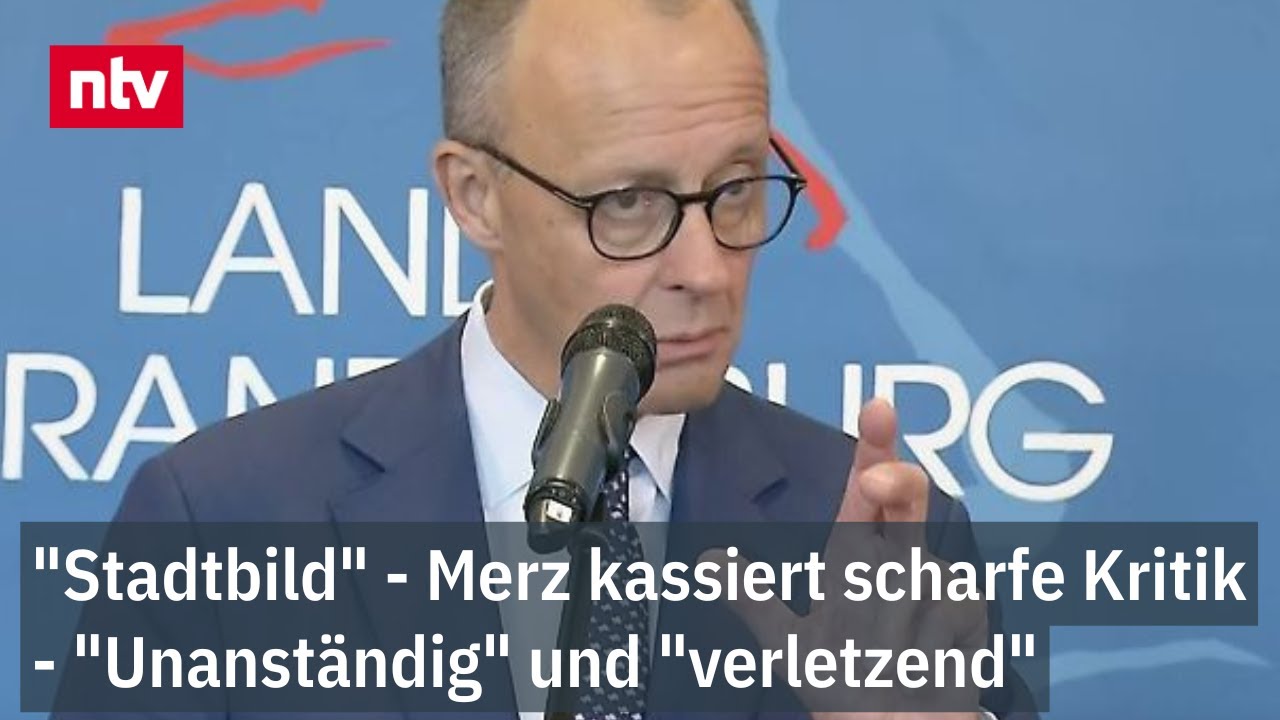 Für diese Aussage kassiert Kanzler Merz scharfe Kritik - "Unanständig" und "verletzend"