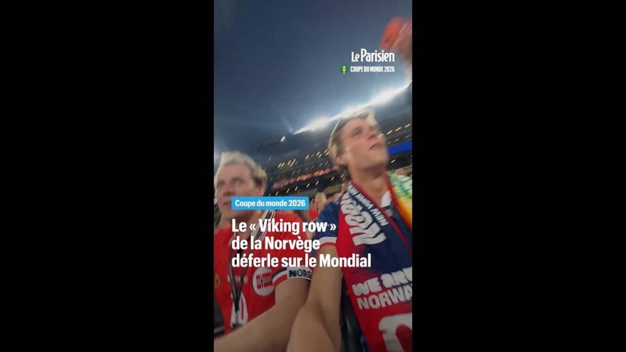« Viking row » : la célébration norvégienne déferle sur le Mondial