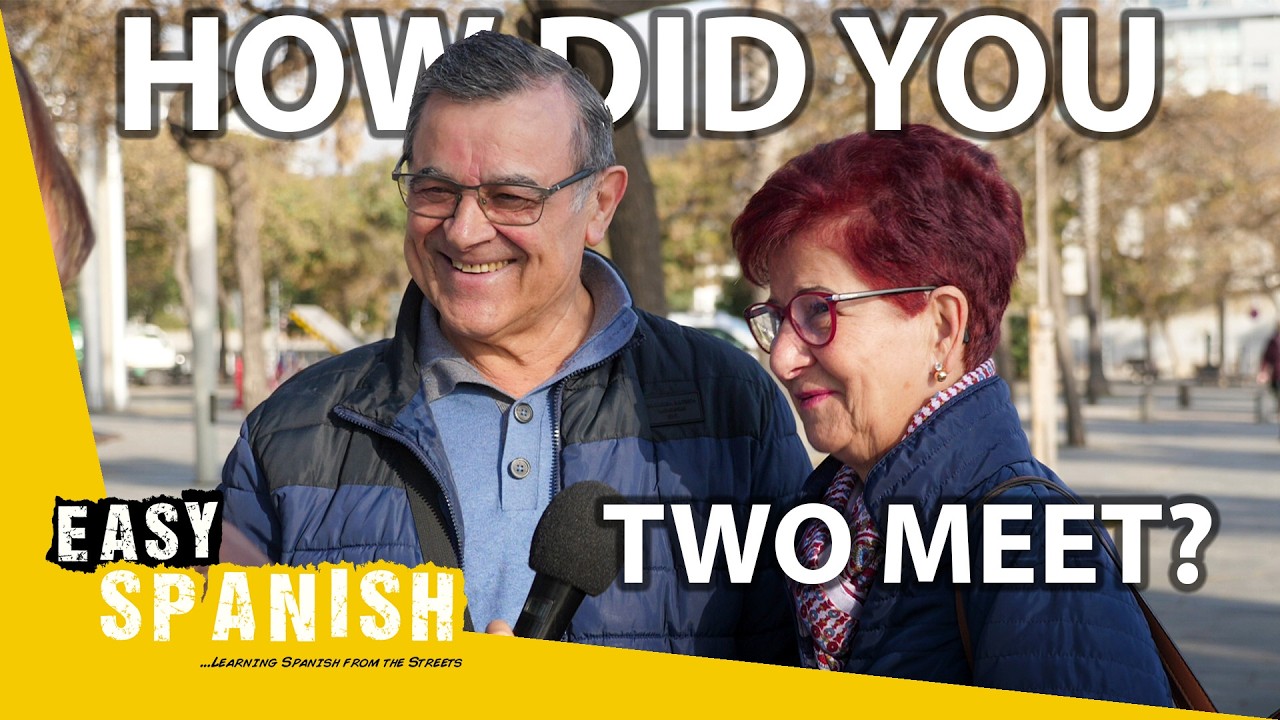 Couples in Barcelona Share Their Love Story – Easy Spanish 398
