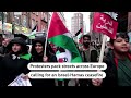 Marches across Europe in support of Palestinians  - 01:00 min - News - Video