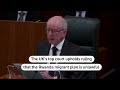UK top court rules Rwanda migrant plan is unlawful  - 01:24 min - News - Video