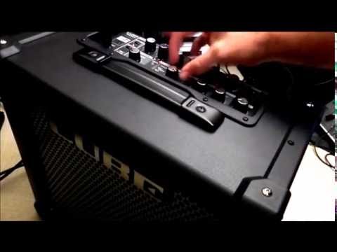 video Roland CUBE-40GX Guitar Amplifier