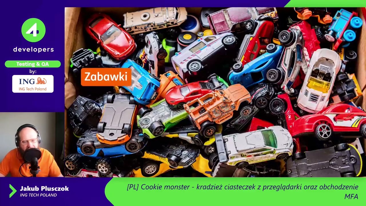 4Developers 2022: Jakub Plusczok - Cookie monster - kradzież ciasteczek z przeglądarki