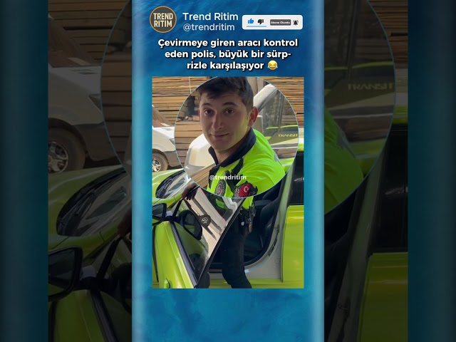Polis Çevirmesinde Egzoz Patlıyor 🤣😆