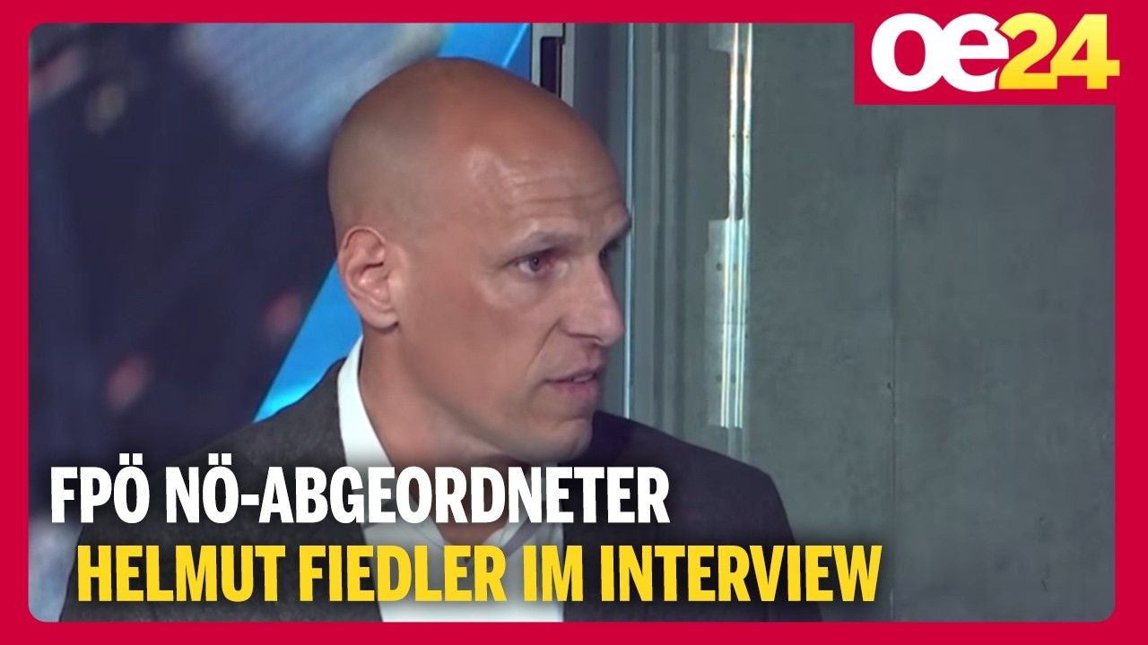 FPÖ NÖ-Abgeordneter Helmut Fiedler im Interview