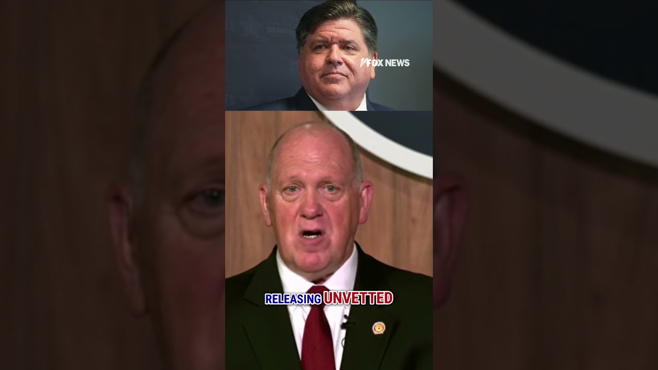 ‘He can’t let Trump have a win’: Homan slams Pritzker during border crisis #shorts #bordercrisis #us