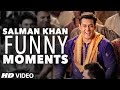 Salman Khan's Funny Moments (Unseen) -Back stage Reel