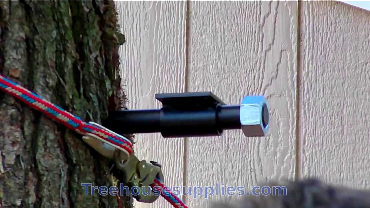 how-to-install-a-treehouse-attachment-bolt-tab-installation-video