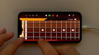 Queen - Another One Bites The Dust on iPhone (GarageBand Cover)