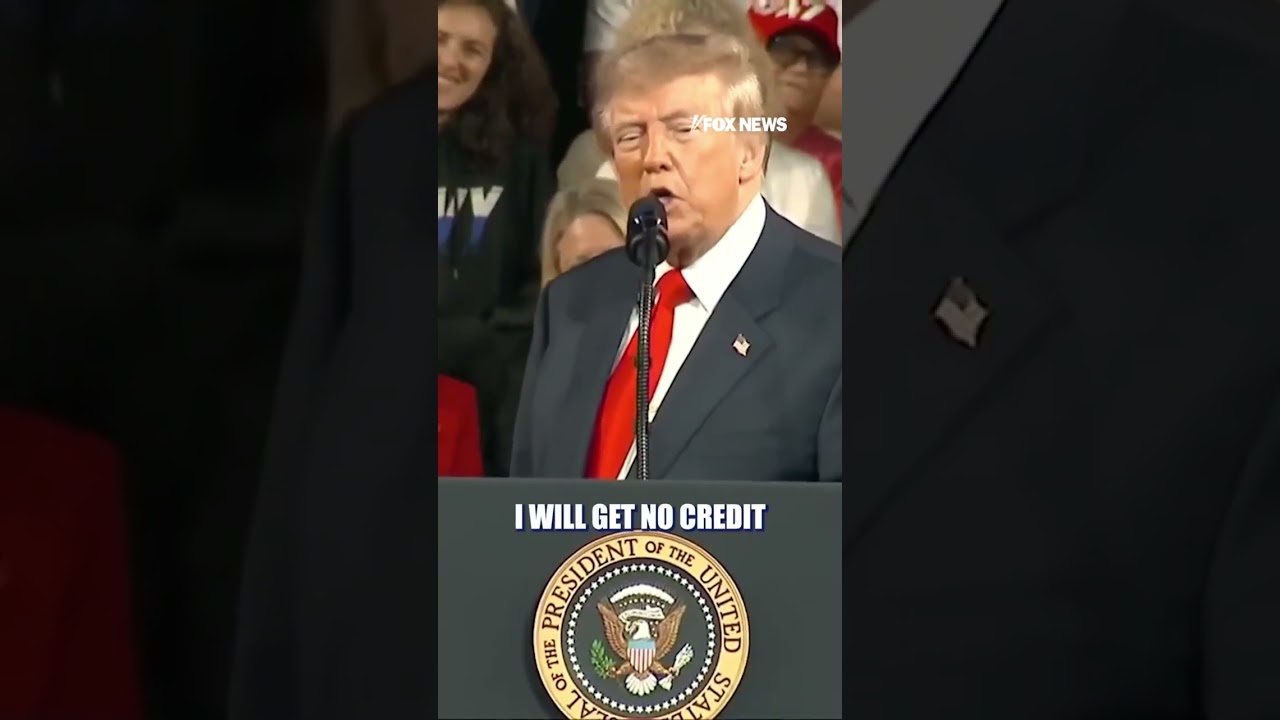 Trump says he'll get BLAMED if GOP loses midterms #shorts