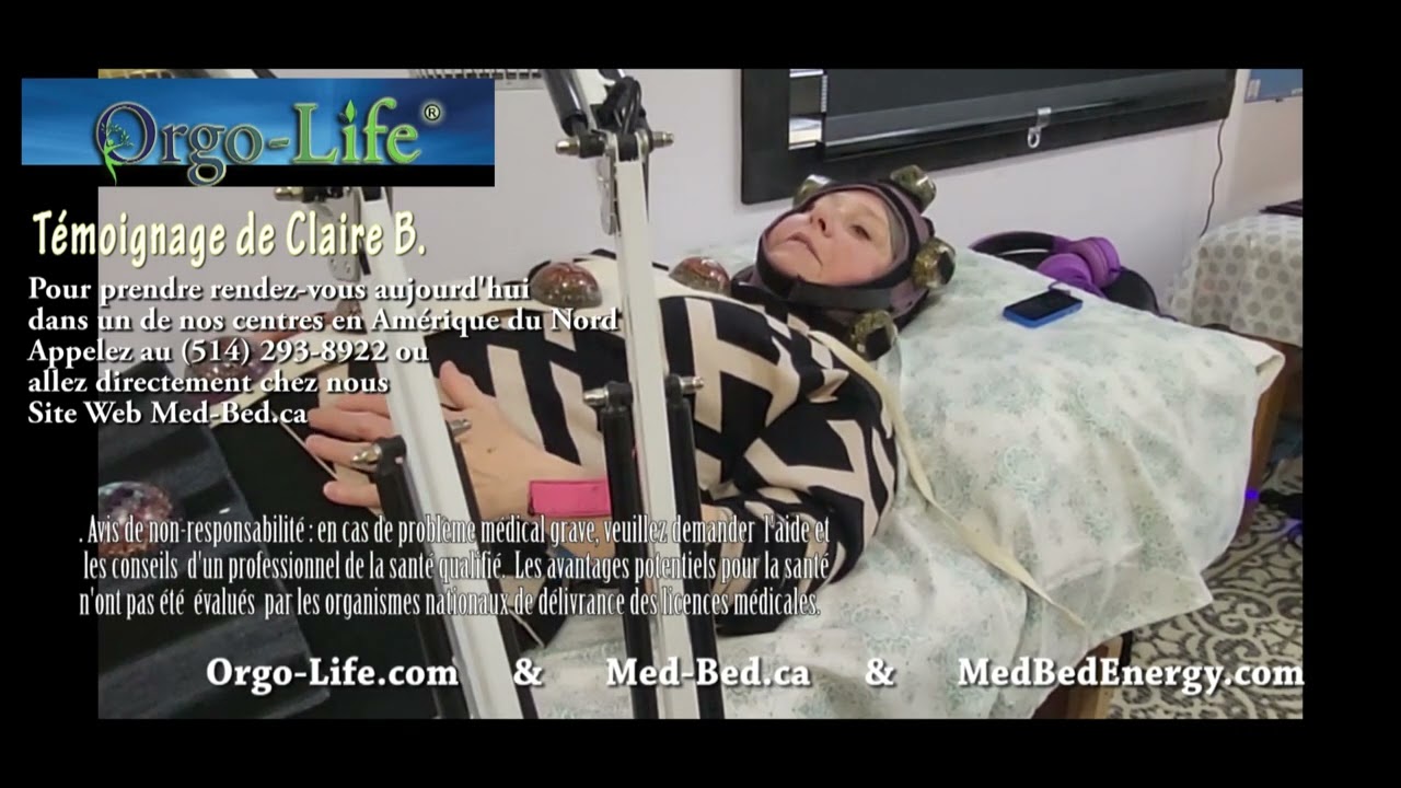 Témoignage – Claire B., expérience vibratoire sur le MedBed Quantique Énergétique® Orgo-Life®