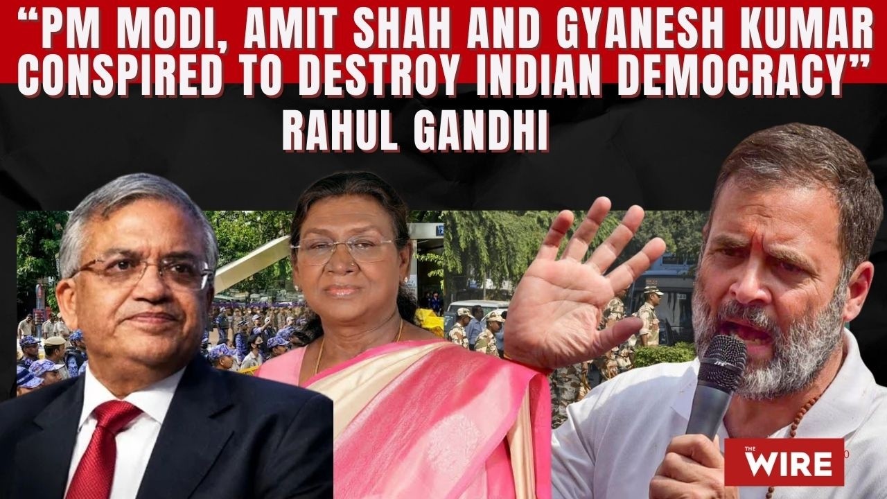 Rahul Gandhi After Meeting President: ‘2024 Election Was Stolen’