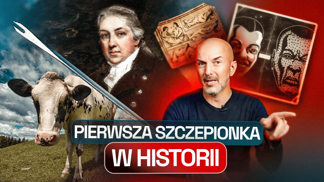 PIERWSZA SZCZEPIONKA - JAK KROWY POMOGŁY OKIEŁZNAĆ ZARAZĘ? I NAUKOWE ZERO