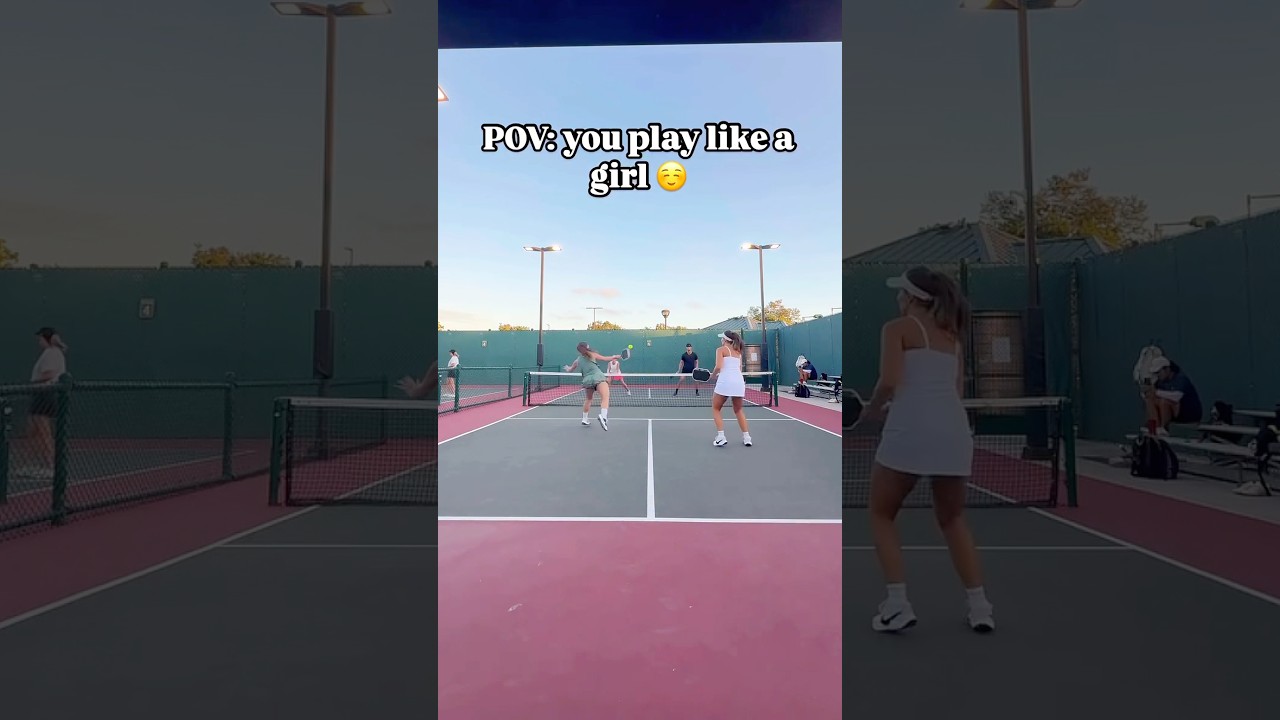 POV: You play like a girl 💁🏻‍♀️