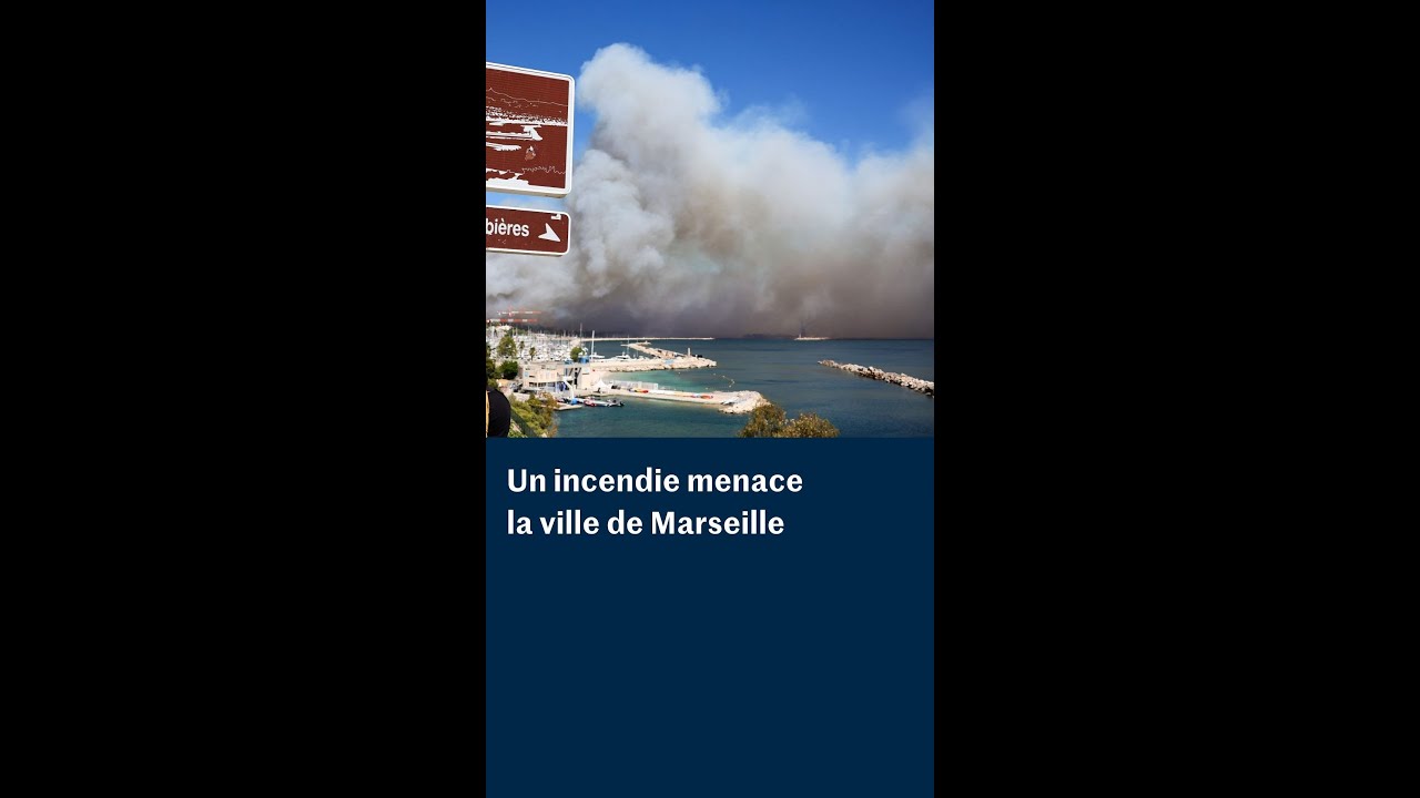Un incendie atteint la ville de Marseille