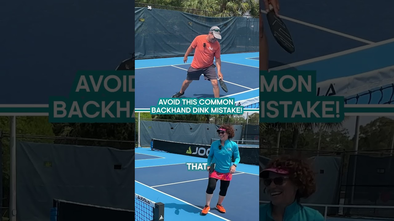 Avoid This Common Backhand Dink Mistake!