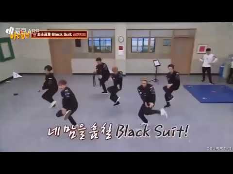 SUPER JUNIOR - BLACK SUIT short vers (Live Performance at the end of knowing brother )