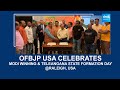 OFBJP USA celebrates Modi Winning & Telangana State Formation Day | Raleigh | USA @SakshiTV