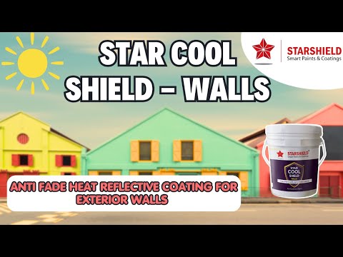 Star Cool shield is a heat-reflective paint